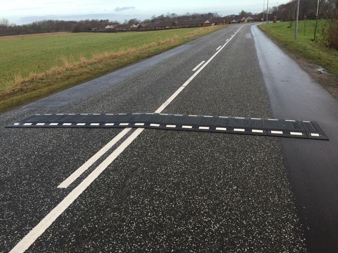 TDJ Vejbump 40 km/t på offentlig vej fra trafikgummi.dk